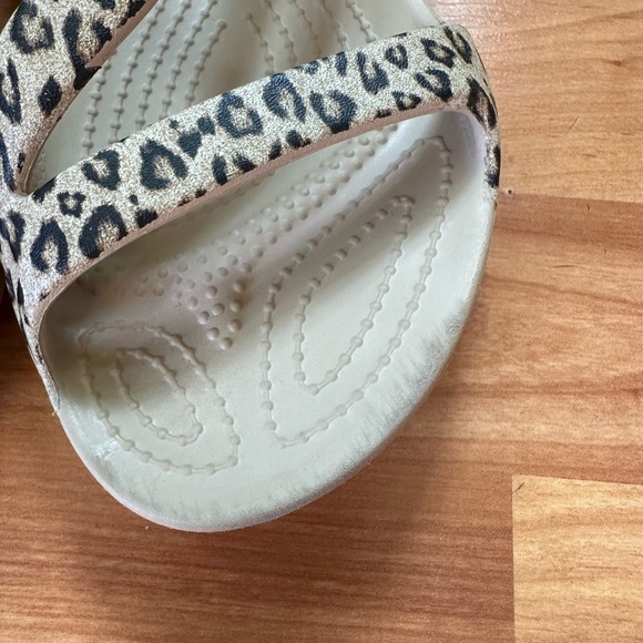 CROCS Animal Print Comfort Slides - Picture 3 of 5